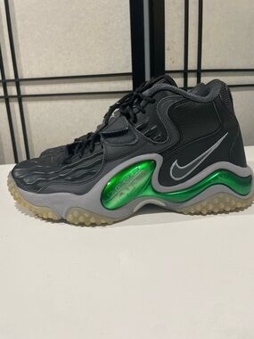 Nike Air Zoom Turf Jet '97"Packers" - Black/MetallicGreen - Men's Size 10